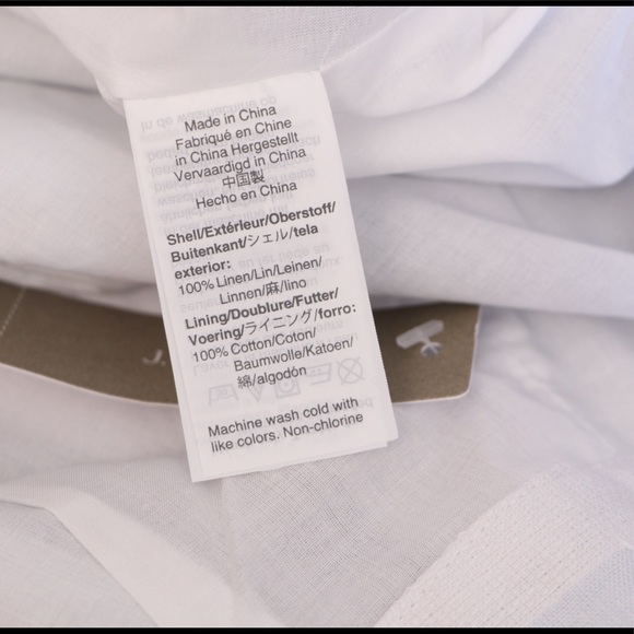 J Crew Point Sur Linen Striped Shorts 00 - Picture 7 of 7